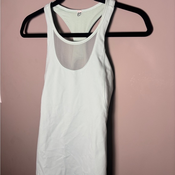 Lululemon Mesh With Me Tank Sea Mist - Picture 4 of 11
